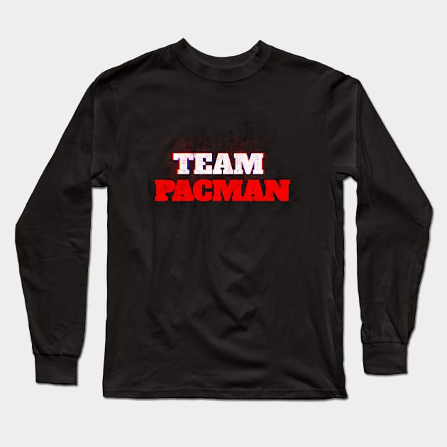 TEAM PACMAN Long Sleeve T-Shirt by mobilunik